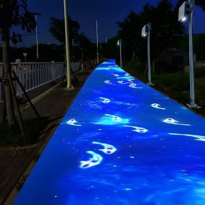 250V Waterproof Floor Interactive Projection System Interactive Projector