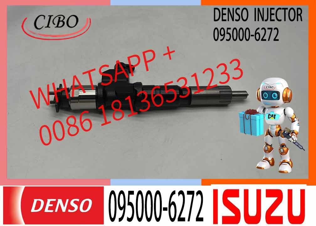 Neutral And New Common Rail Fuel Injector 095000-6271 8-97610254-1 For HI-ON 6WF1 6UZ1 Engine 095000-6272 8-97610254-2