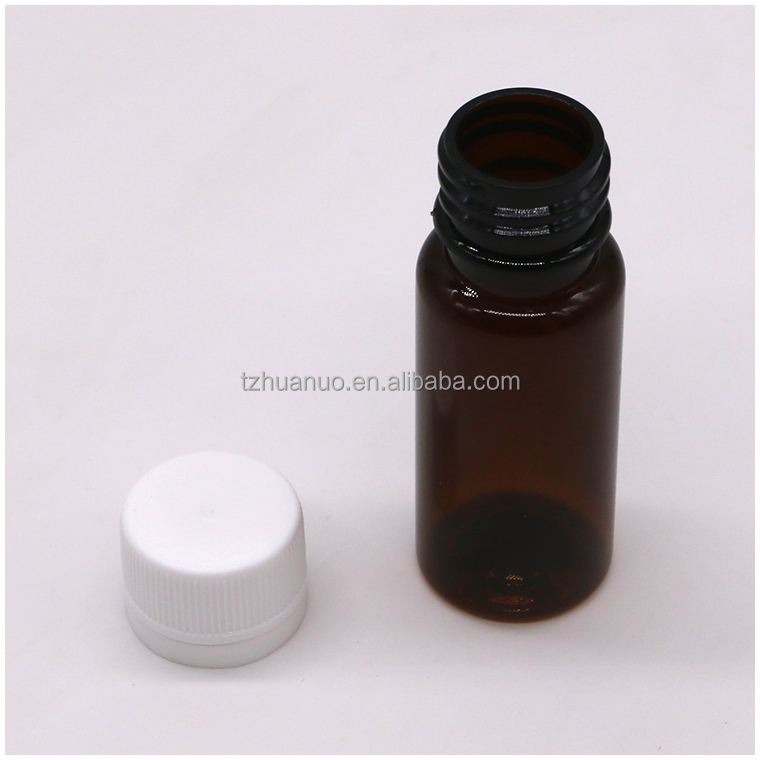 30ml Capacity PET Bottle for Sterile Coffee Oral Liquid in Pharmaceutical Industry