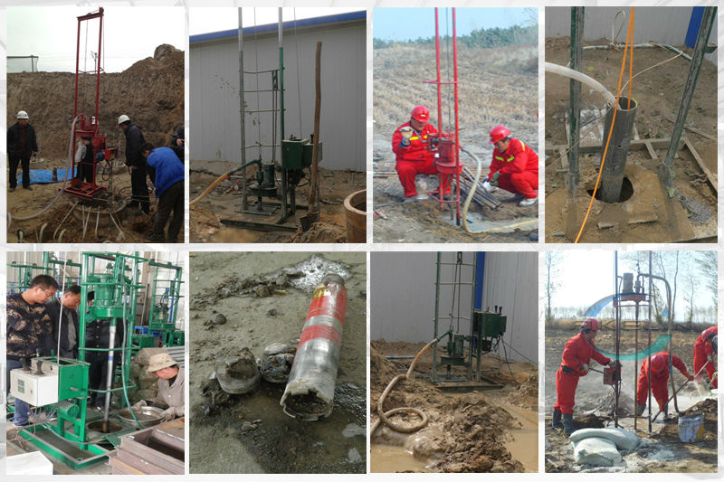 Cheap man portable drilling rig AKL-150S