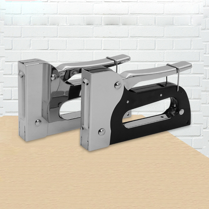 Heavy Duty Metal Hand Tacker Manual Staple Gun Nail Gun