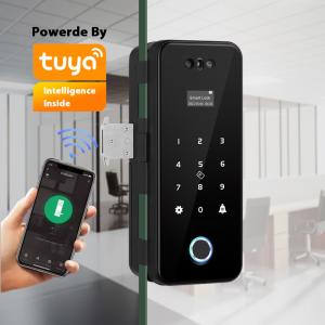 Quality Smart Access Control Digital Door Lock Tuya Face Recognition Door Lock for sale
