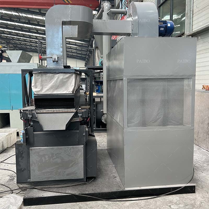 50-70kg/h Capacity Single Phase Copper Cable Granulator Recycling Separate Machine 2024