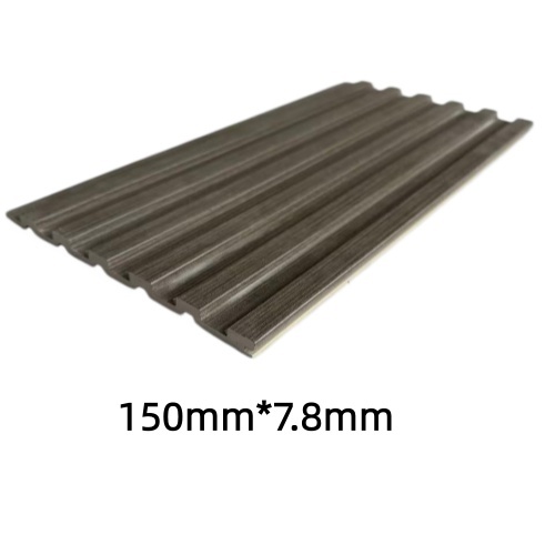 High Flex Interior WPC Fluted Wall Panel160mm WPC Louver Panel