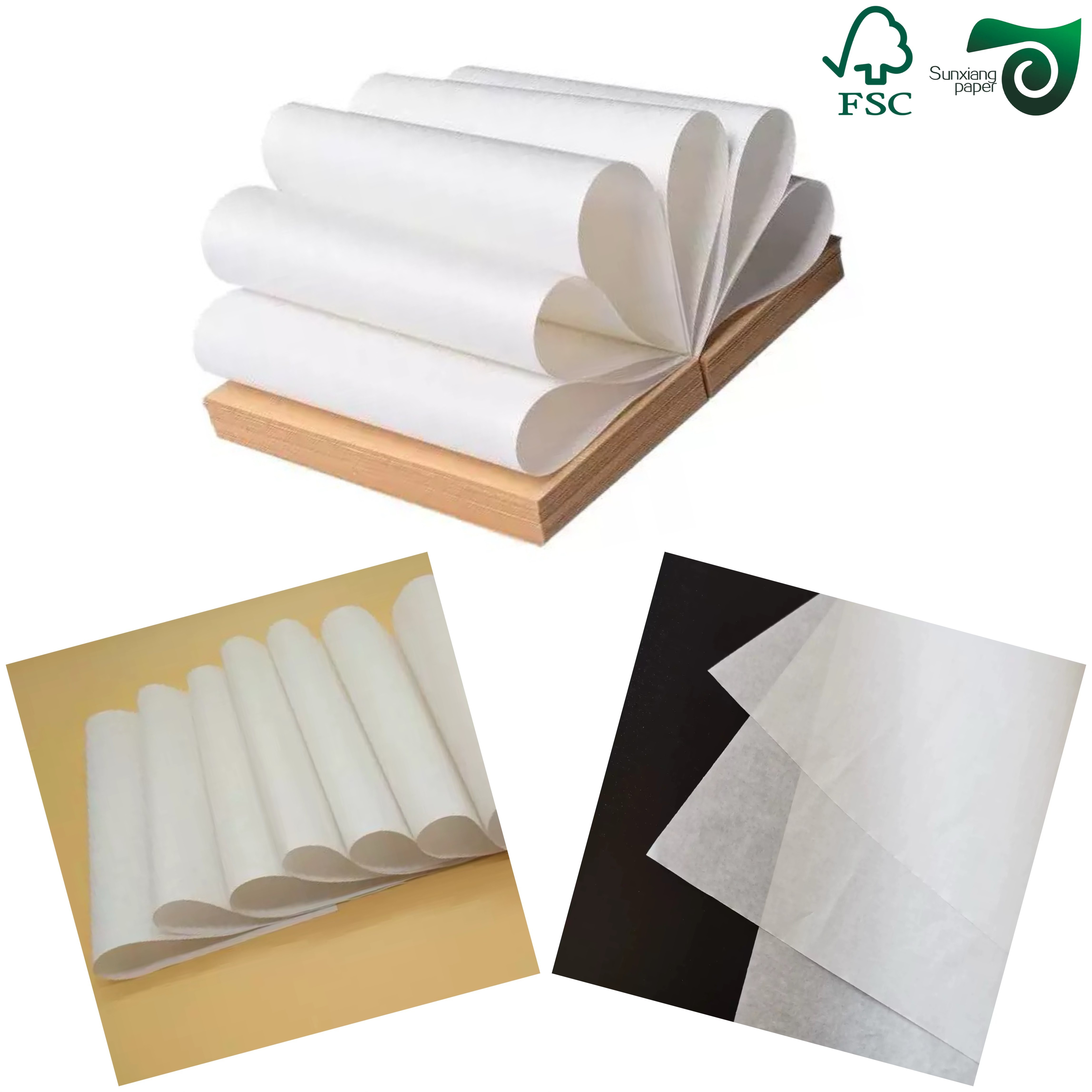 60gsm 83gsm Translucent Tracing Paper Rolls Ideal For Kids Drawing Width 50m Length FSC