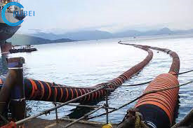 Sea Dredging Self Floating Hose 11.8m Length With High Tensile Synthetic Textile Reinforcement