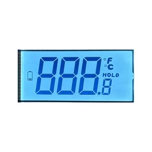 Quality Positive HTN Segment Code LCD White Blacklight Customizable LCD Display for sale