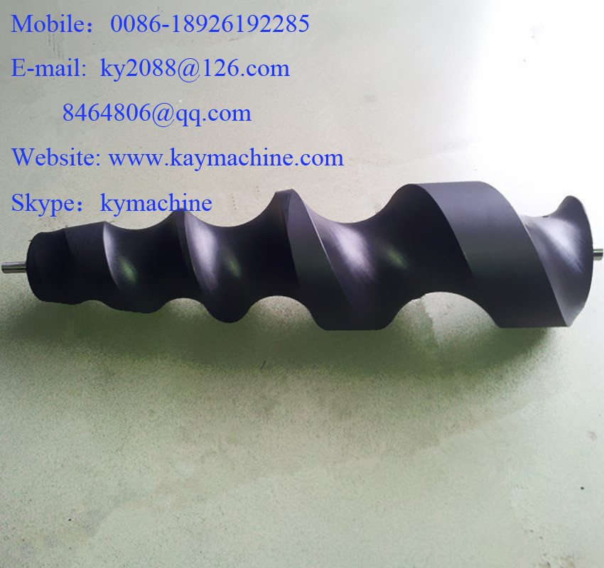 Worm screw Packaging Machine Timing Screws screw stem Timing infeed scroll Custom made vial wash feed scroll