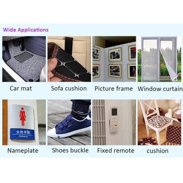 40% Polyester 60% Nylon Hook And Loop Dots Multi Purpose 2500 Peeling
