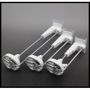 COMER Pegboard Hooks Plastic Display Hooks Slot wall hooks