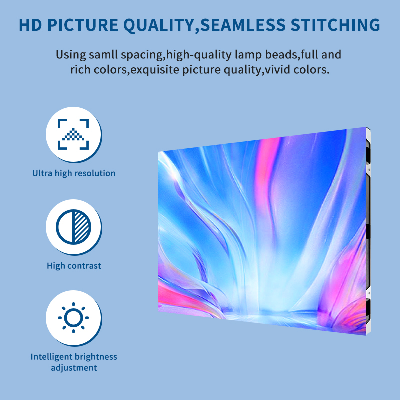 Customized P1.86 Small Pitch LED Display Video Wall With SDK Function / Photo Media