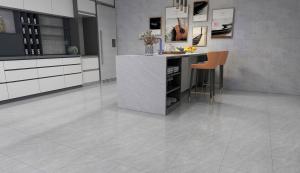 Quality 400x400mm Gray Ceramic Rustic Tile AAA Grade Matte Glazed for sale