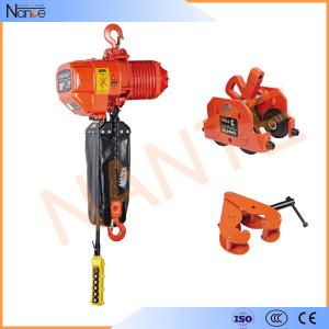 Chain Bag Electric Chain Hoist With Limit Switch , High Strength Shell