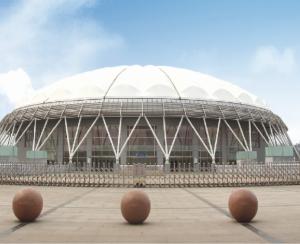 Quality Quick Construction OEM Metal Gymnasium Buildings Galvanized Prefabricated for sale