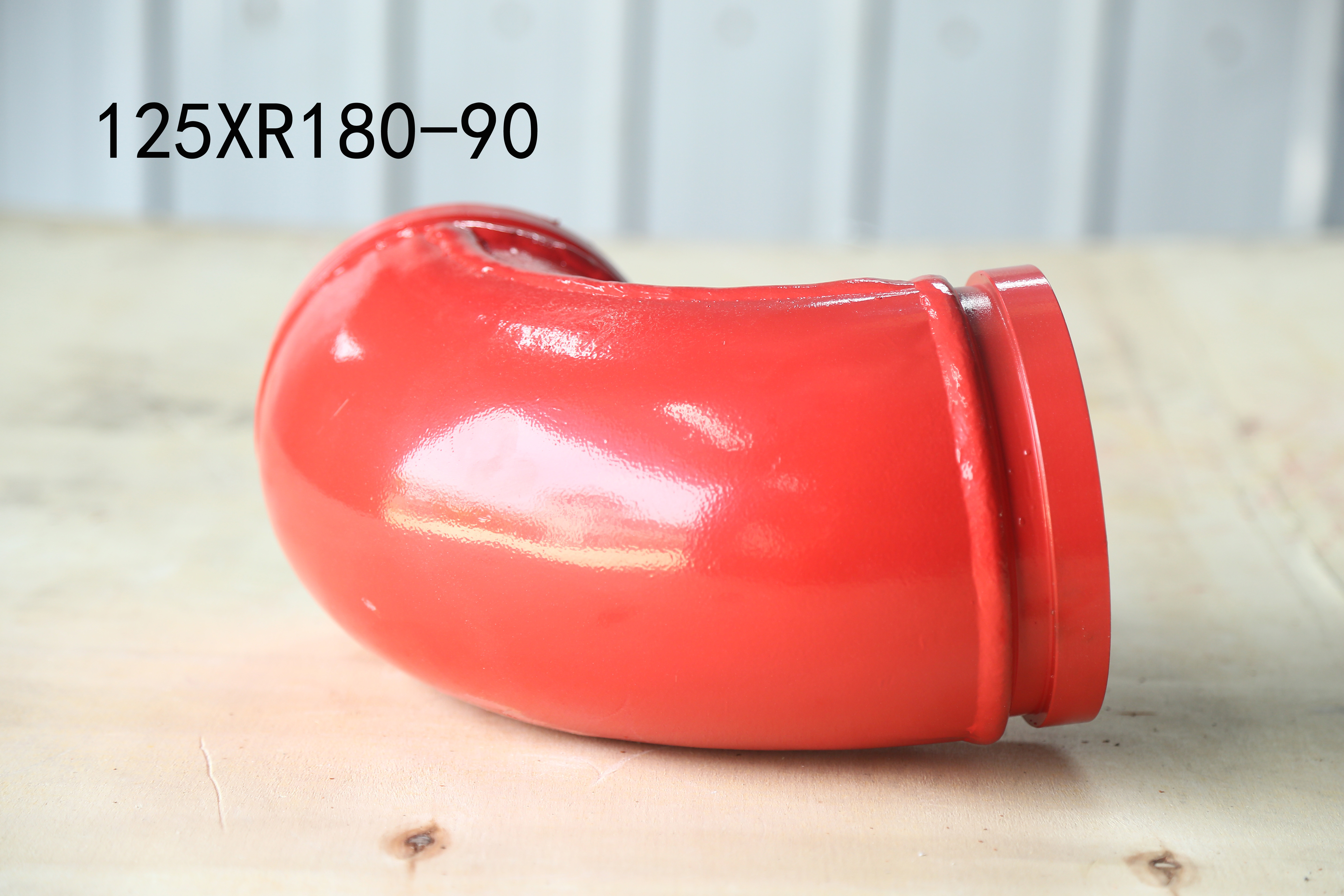125*R180-90 Single - layer and double-layer wear-resistant bending pipe option color