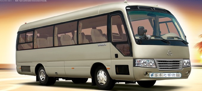 Public Transportation Buses Mini Van Bus 26 Seat Tourist With Diesel Engine
