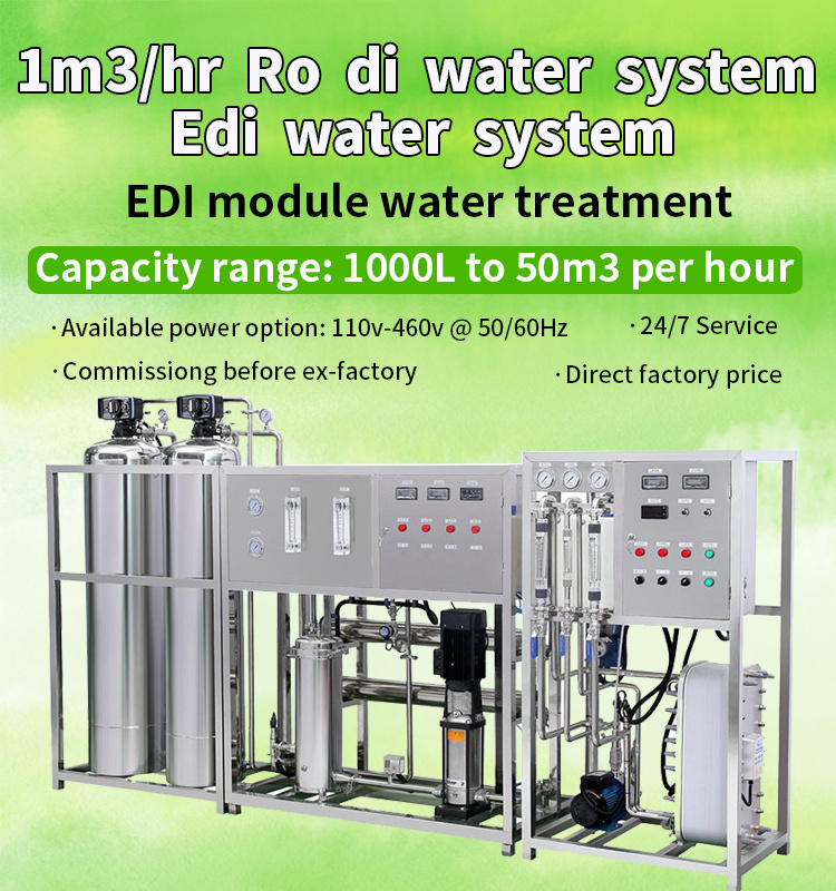 EDI Module Water Treatment EDI Water Treatment Electrical Deionizer