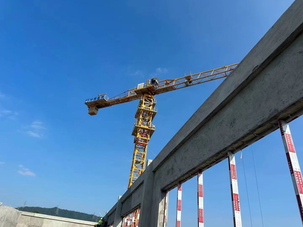 2021 7022-12 36b Used Tower Crane with Max Load 12t and Max Jib Length 70m