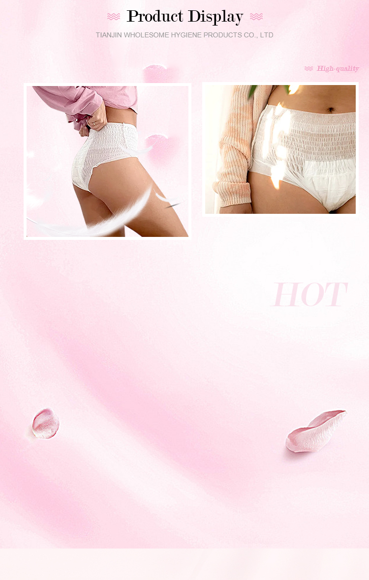 SNUGRACE Underwear Sanitary Napkin Custom Period Pants with Breathable Quick Dry Function