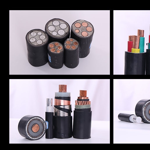 Customized Length 0.6/1KV NYY Copper Conductor XLPE PVC Sheath Electrical Power Cable