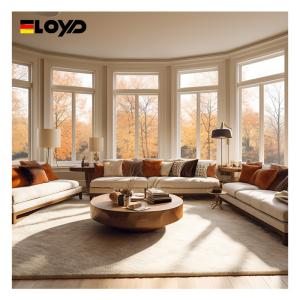Quality Waterproof Aluminum Outdoor Four Season Glass Room Extension Customized for sale