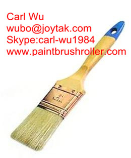 Natural pure bristle Chinese bristle synthetic mix paint brush wood handle plastic handle 2 inch PB-015