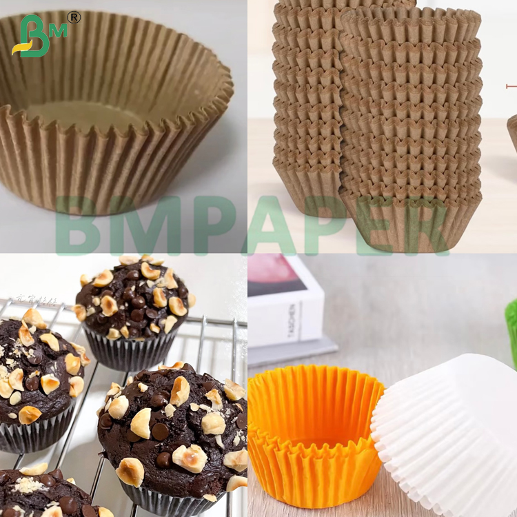 40g 45g Food Grade Non - stick Cupcake Muffin Liner Baking Paper for Cupcakes Cookie Paper