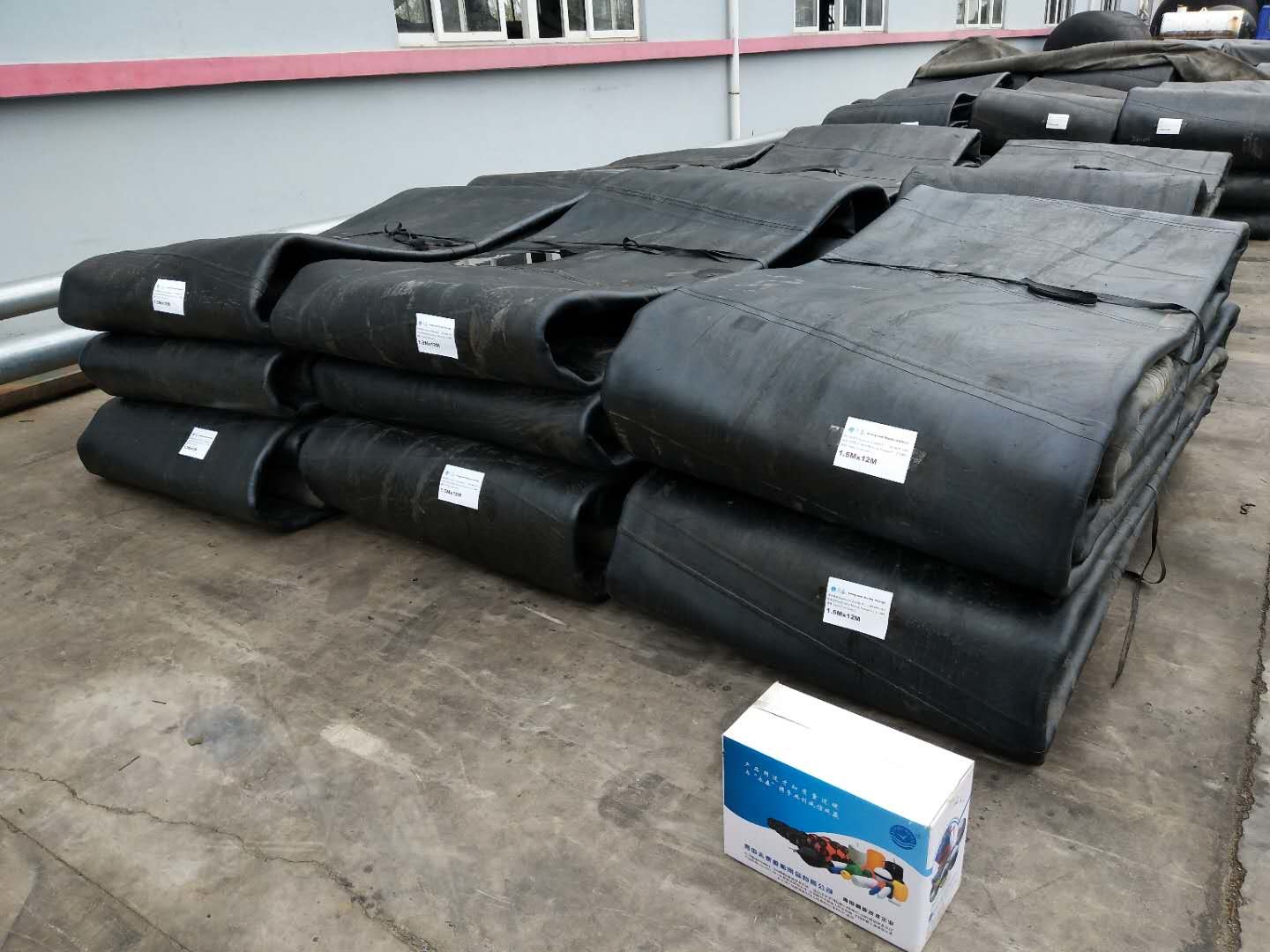 Ship And Boat Marine Rubber Airbag / Balloon Launching High Durability