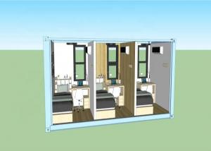 Quality 20 Ft Living Room Home Modular Shipping Container House for sale