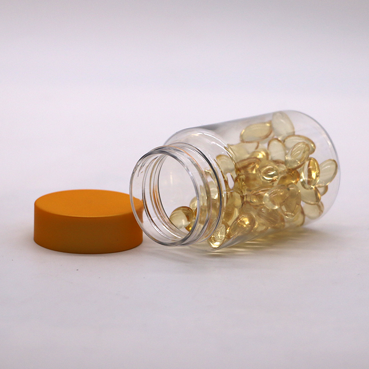 Food Grade Transparent Cylinder Cap for 75ml PET Jar Manufacture
