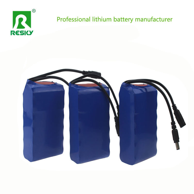 Medical Monitor Li-ion Battery Pack 7.4V 18650 8000mAh Rechargeable