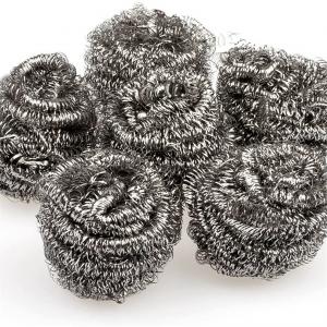 China Kitchen Stainless Steel Scrubber Ball,stainless steel scourer on sale