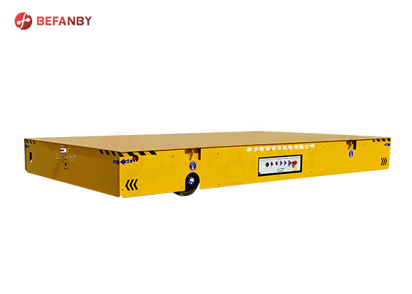 Radio Control Steel Workshop Pipe Transport Cart Trackless 30t