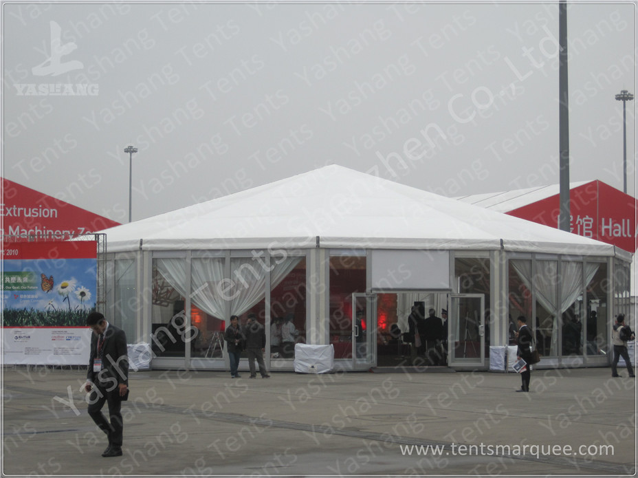 Large Square Clear Top Tent with transparent roof for Party and Event