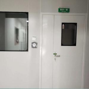 Quality Double Glazed Toughened Glass View Window Airtight Cleanroom Door for sale