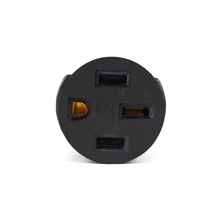 20A Rated Current NEMA 14-30P to 10-50R 30 Amp Male Plug to 50 Amp Female Receptacle Adapter for Generator Welder Dryer