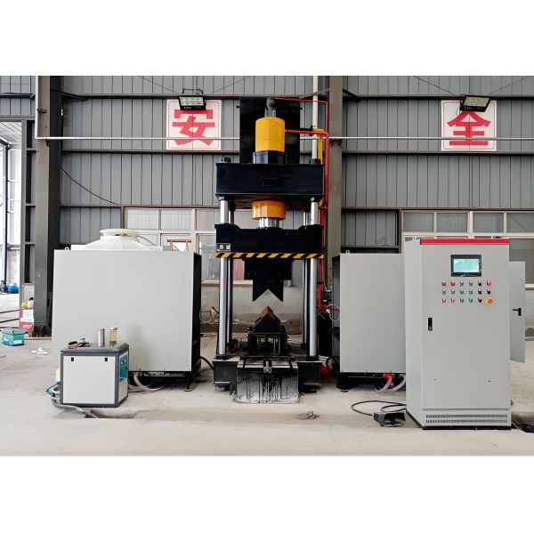 CNC Angle Line Machine With Oil Tank Pressure 3150kN For Thermal Bending Of Angle Steel Flat Metal