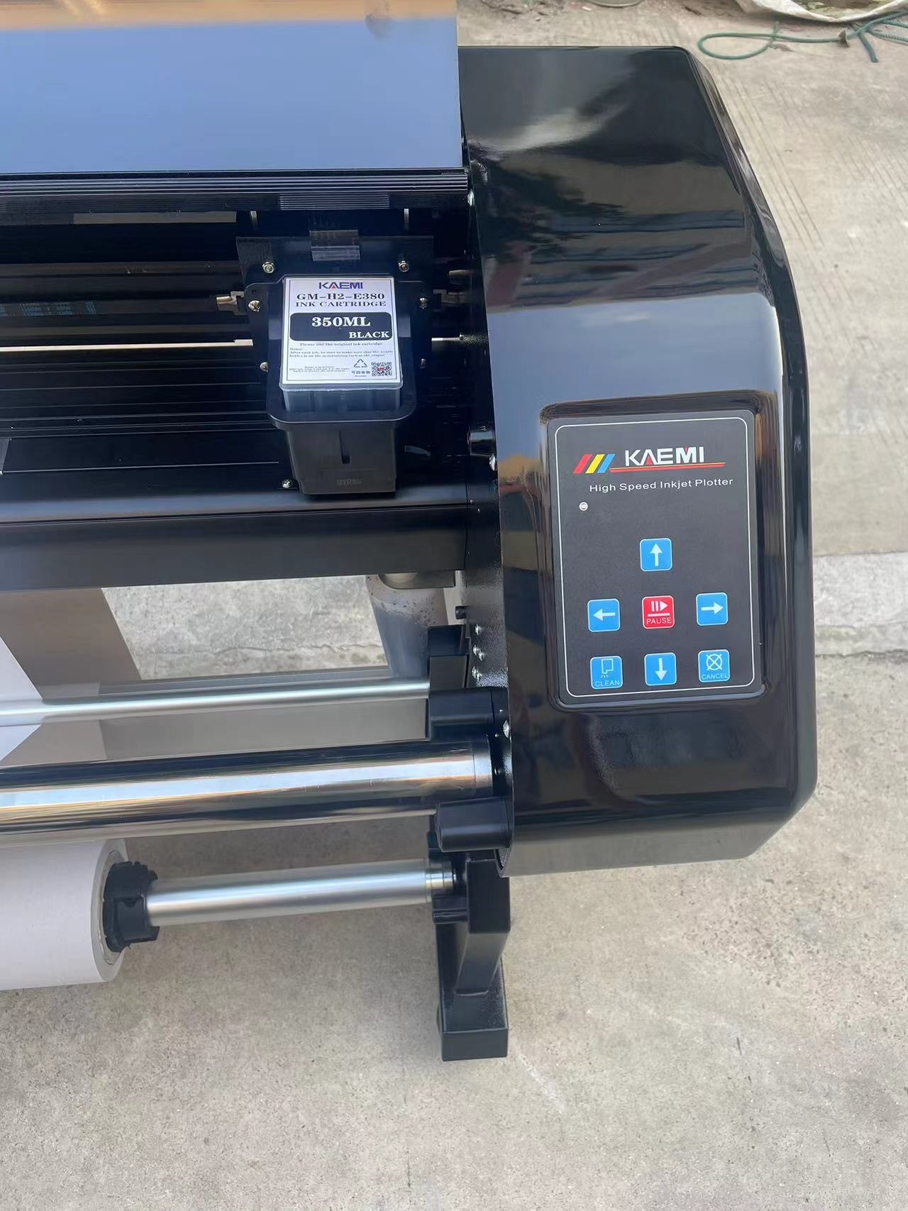 Free Lifetime Software Kaemi Vertical Inkjet Cutter Plotter for Kraft Paper Printing