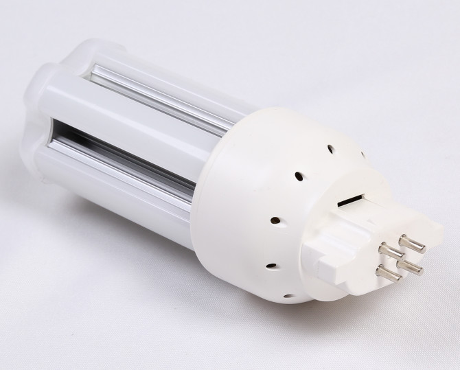 High Lumen LED Corn Lamp , GX24Q Base Industrial Light Bulbs 3 Years Warranty