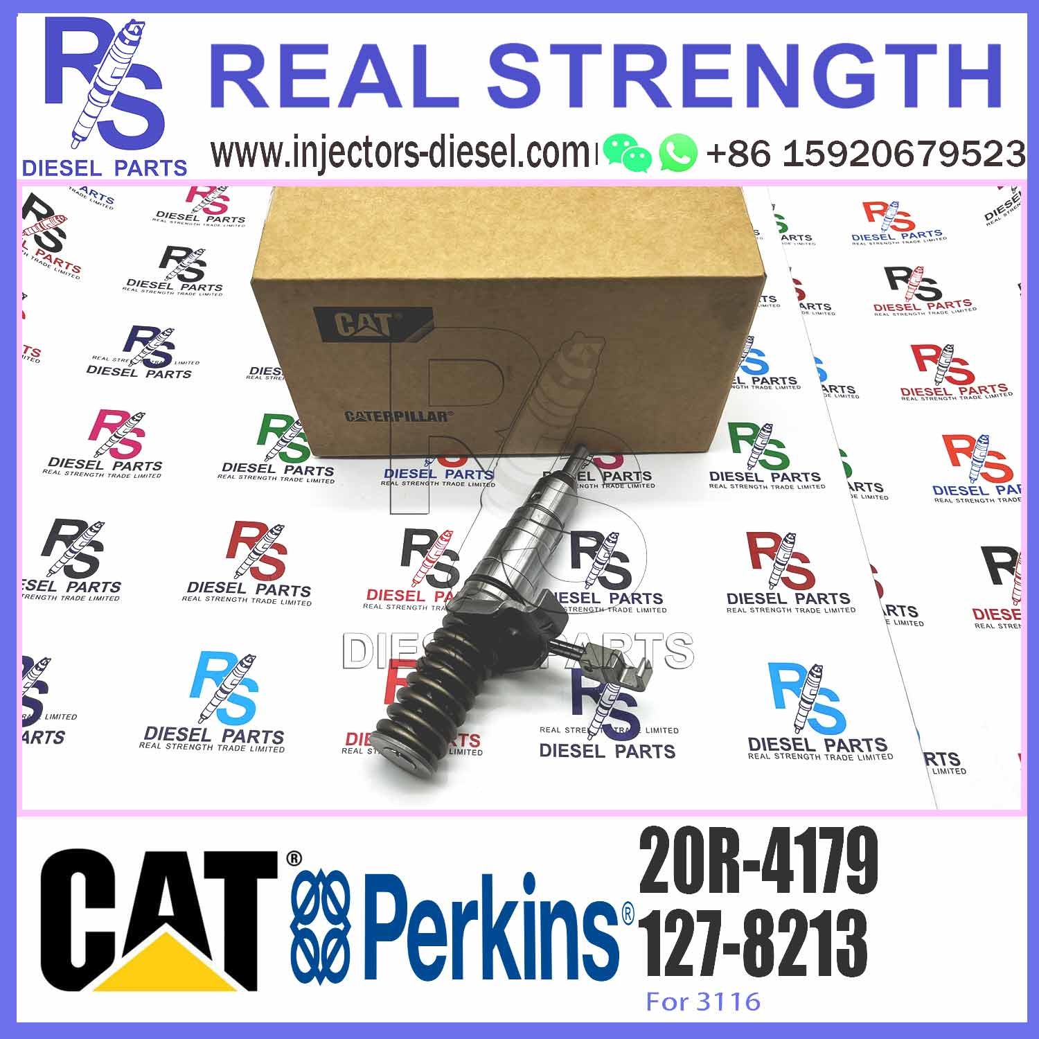 CAT Diesel Fuel Common Rail Injector 418-8820 20R-4179 For 3606 3612 Engine Marine Products 3616 3608 3612