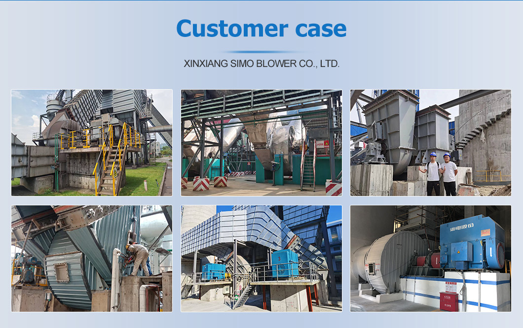 Circulating fans for furnaces in the metallurgical industry