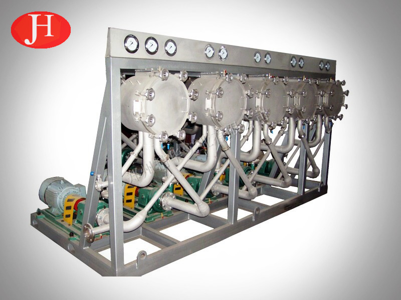 Electric Concentration Hydro Cyclone Machine Potato Starch Milk Washing