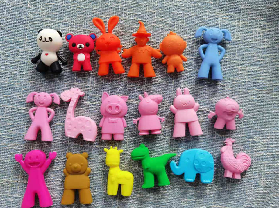 Kids Reusable Silicone Cartoon Learning Training Chopsticks With Holders