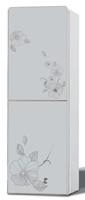 Quality R600a R134a Free-standing Water Cooler Water Dispenser-Glass Panel WDF135 for sale