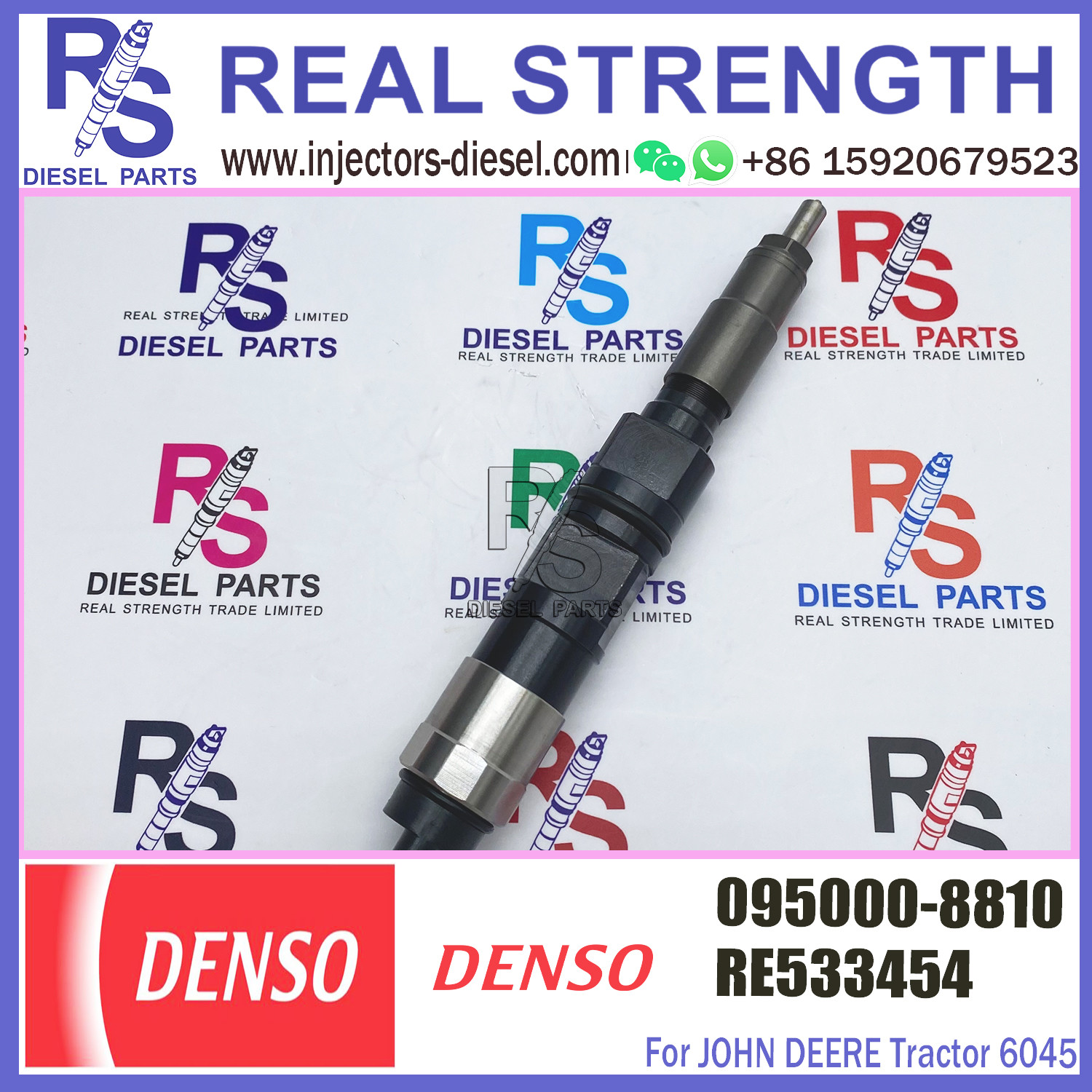 common rail injector 095000-6880 095000-6881 095000-8810 RE532216 RE533454 RE546780 SE501934