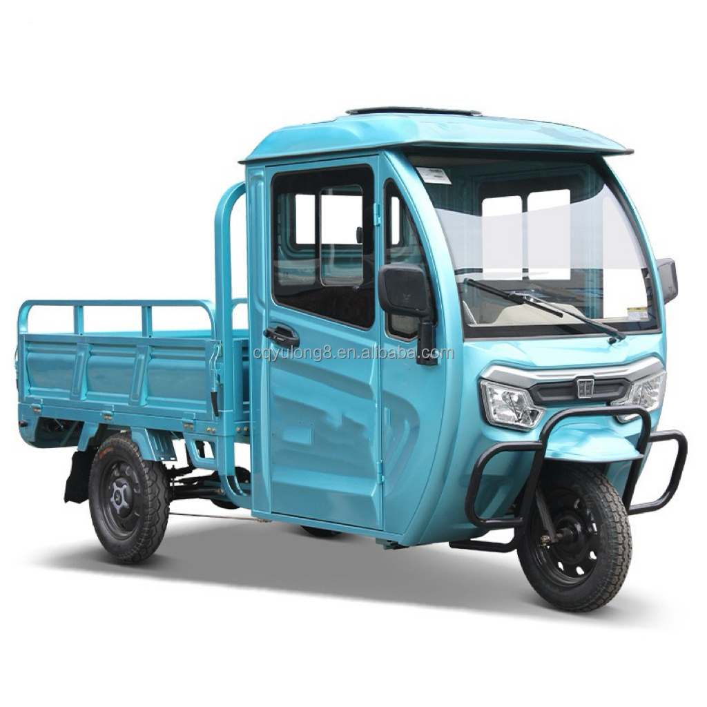1500W Electric Tricycle Agricultural Cargo Truck for Household and Cargo Transport