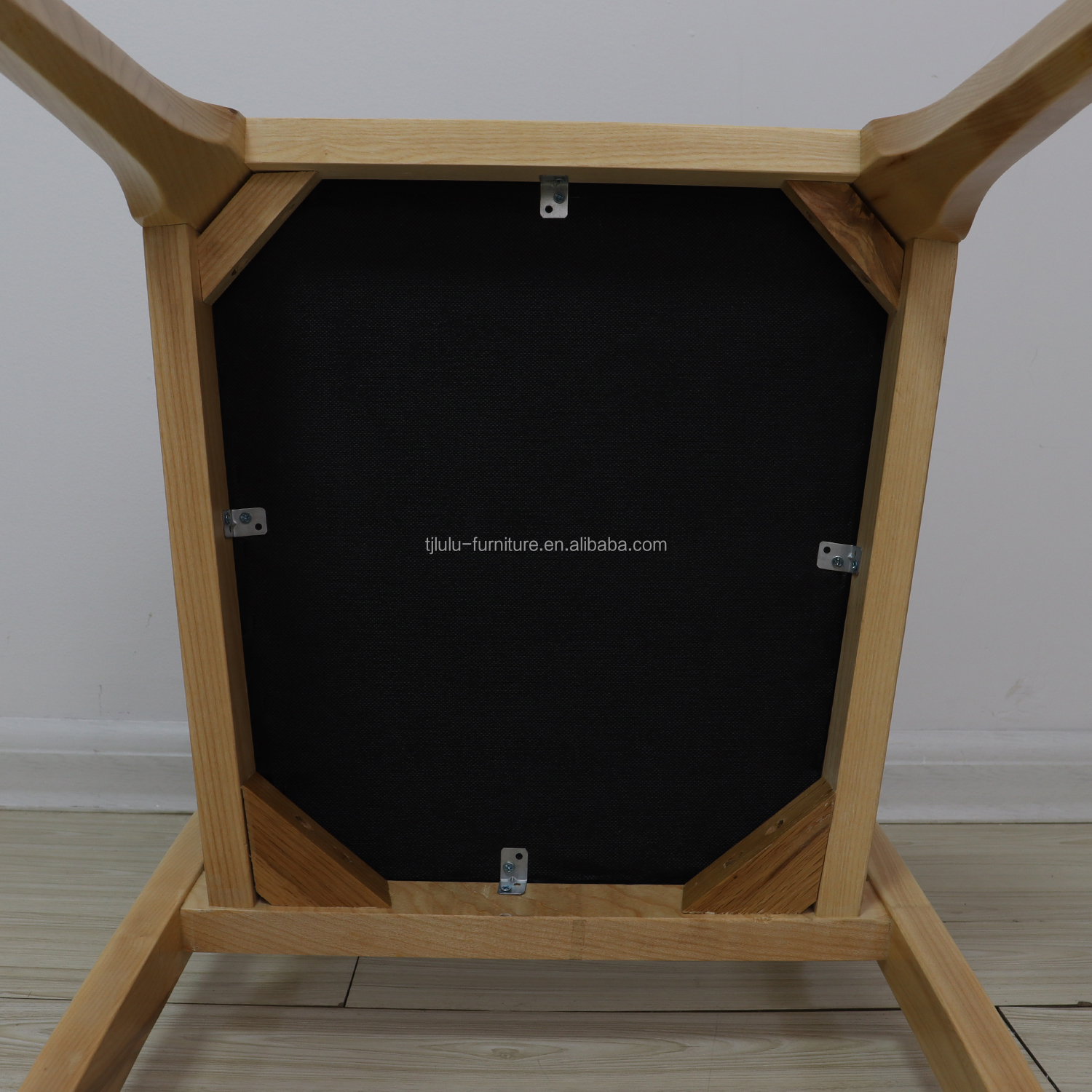 Mail packing Y Wooden Nordic Light Luxury Hotel Cafe Stackable Leather Upholstered Dining Chair