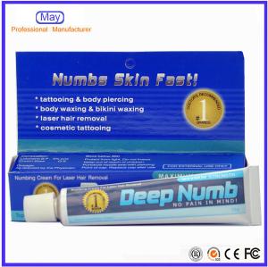 Quality 10g Deep NUMB Anaesthetic Numbs Skin Fast Cream No Pain Cream Pain Killer For Tattoo Makeup for sale