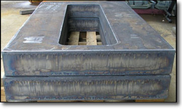 ASTM A105 plate flange