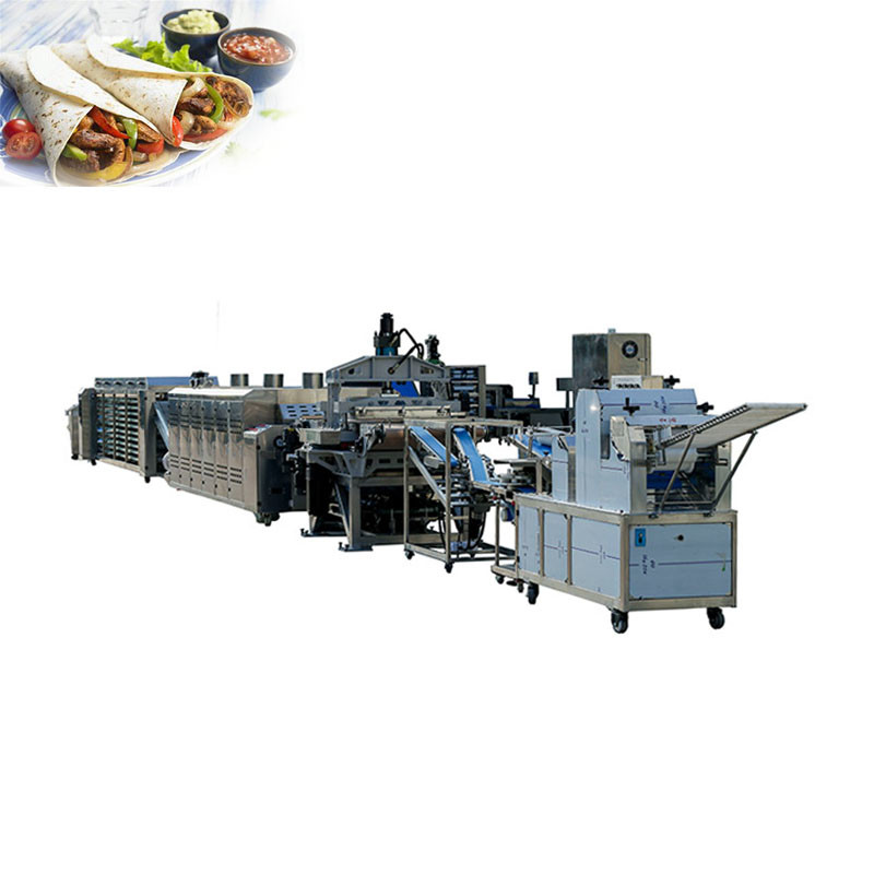 Middle Size Automatic Tortilla Production Line 2000 - 3600 Pcs/Hour